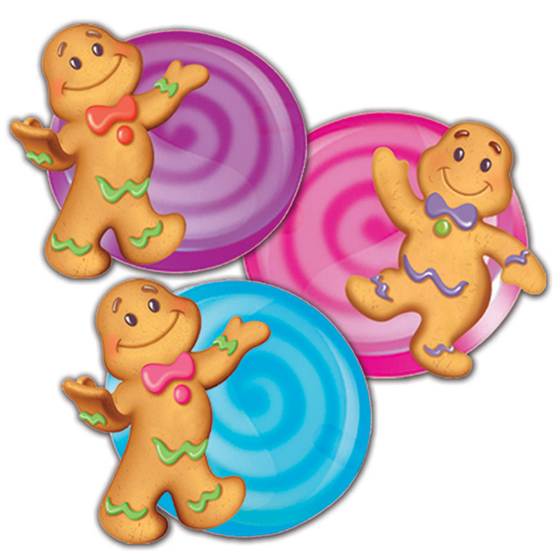 Candy Land Assorted Paper Cut Outs, Pack of 36