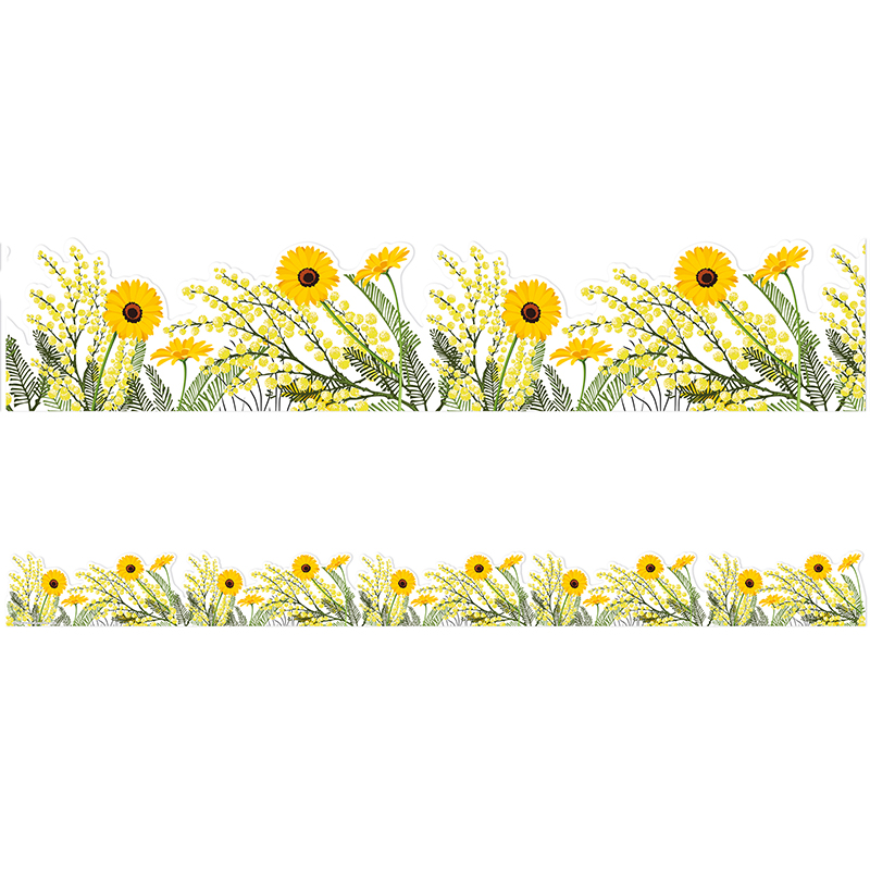 The Hive Floral Extra Wide Deco Trim, 37 Feet