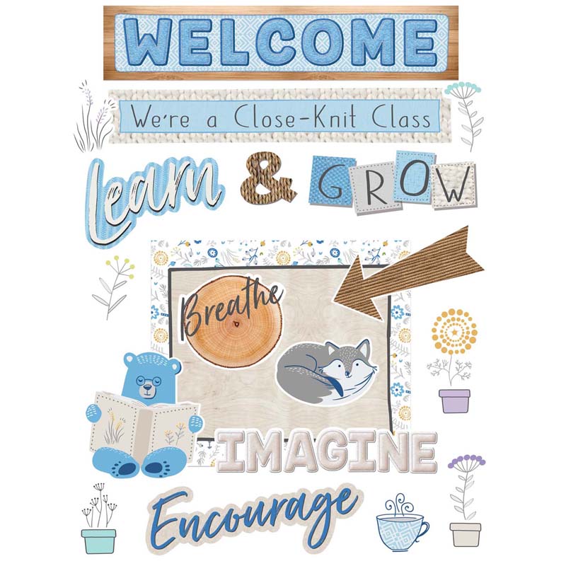 A Close-Knit Class Welcome Set Bulletin Board Set