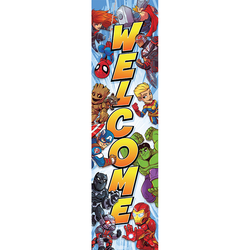 Marvel Super Hero Adventure Vertical Banner, 45" x 12"