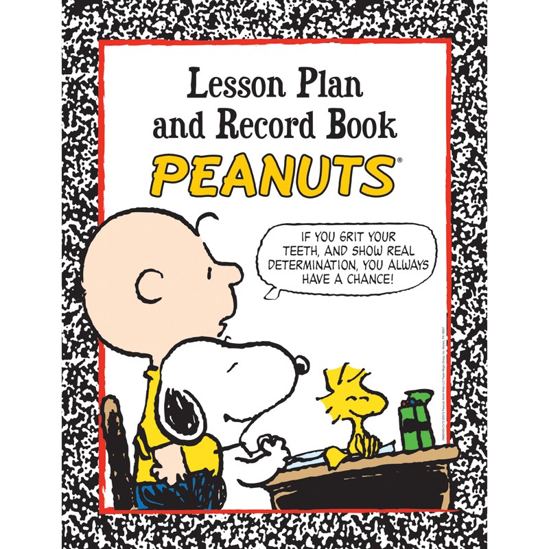 Peanuts Lesson Plan & Record Book