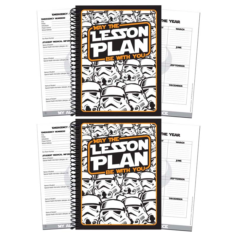 Star Wars Super Troopers Lesson Plan Book, Pack of 2