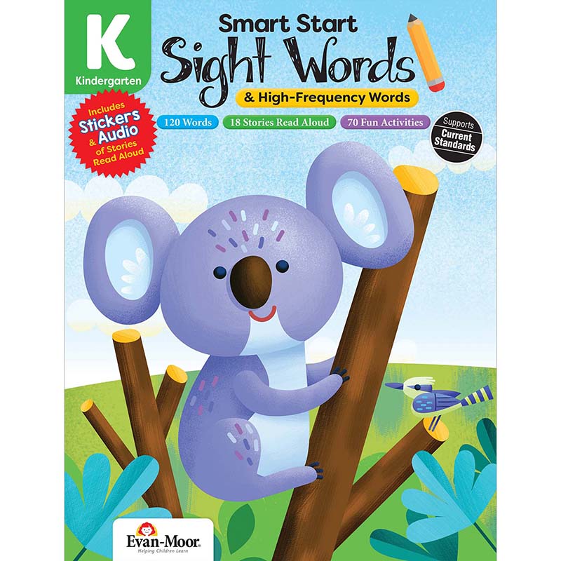 Smart Start Sight Words & High-Frequency Words, Grade K