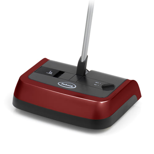 Ewbank 830 Evolution 3 Bagless Manual Floor and Carpet Sweeper with Large Dustpan, Red Finish