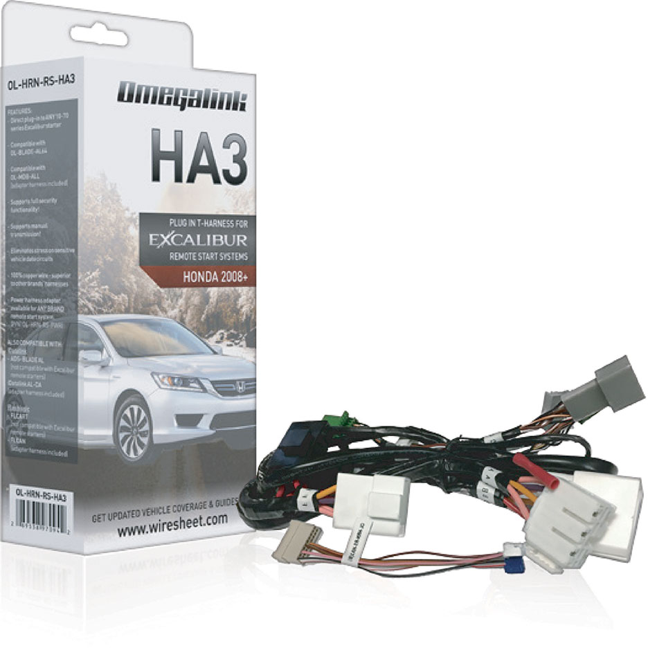 Omegalink Plug and Play T-HarnessCovers Select Acura & Honda Standard Key (2008-2022)