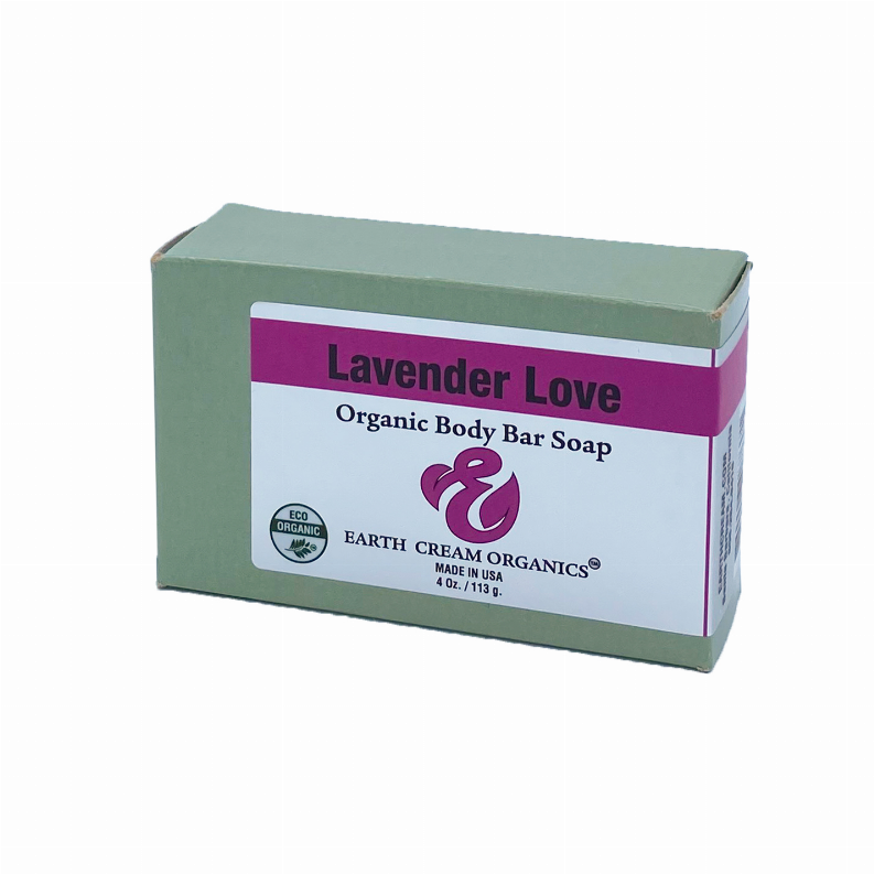Organic Body Bar Soap, Lavender Love 3 pack