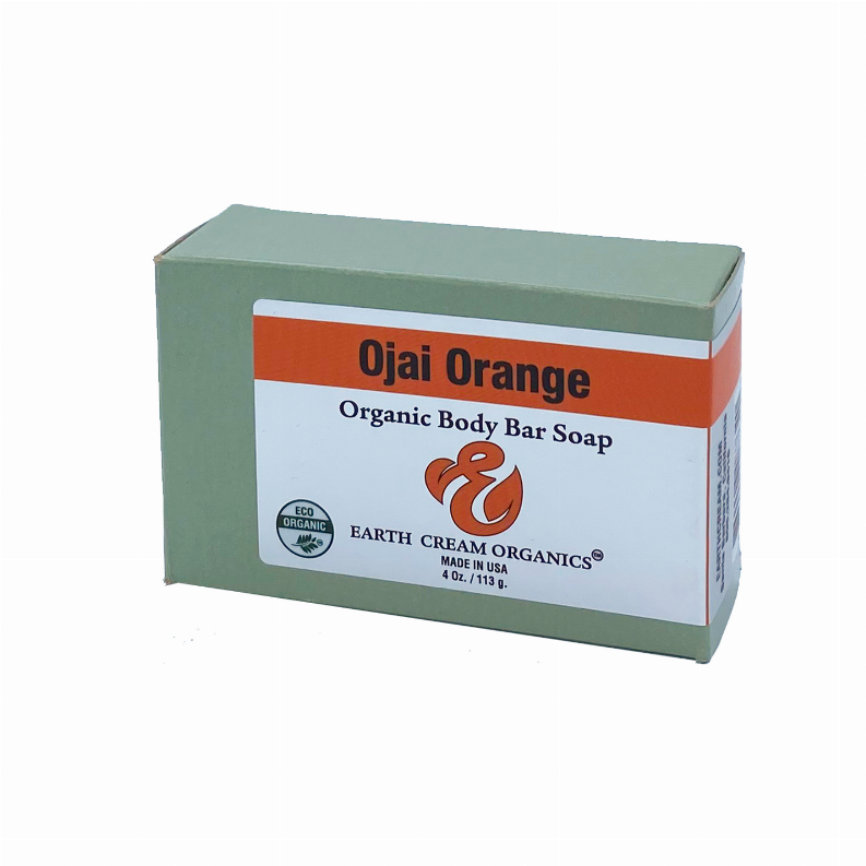 Organic Body Bar Soap, Ojai Orange 3 pack