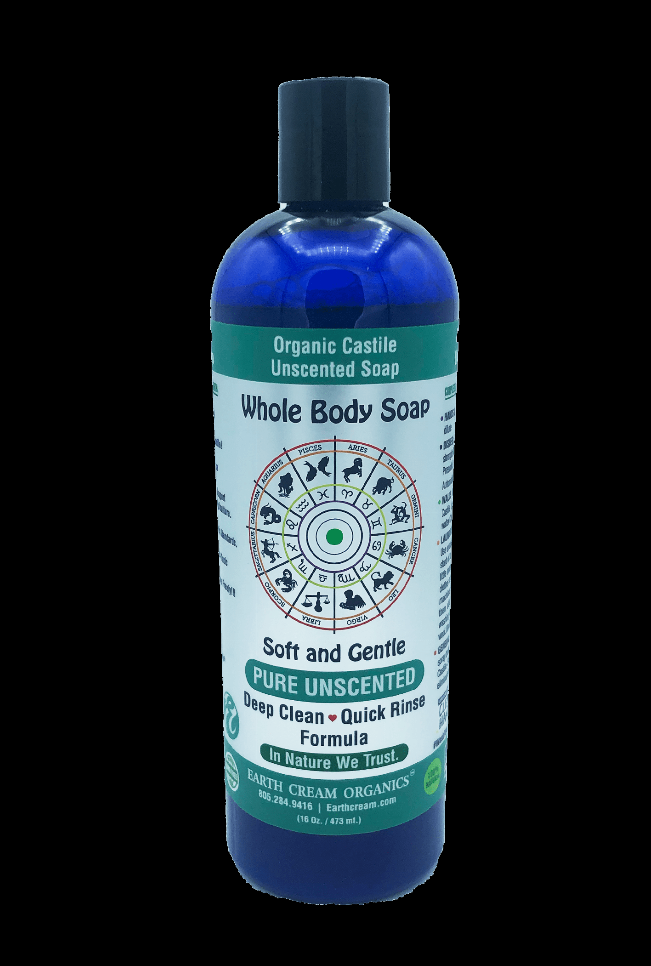 Organic Castile Liquid Soap, Unscented 6 pack (16 oz)