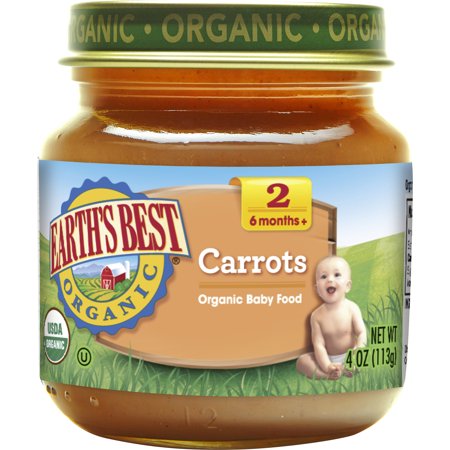 Earth's Best Baby Foods Baby Carrots (12x4OZ )