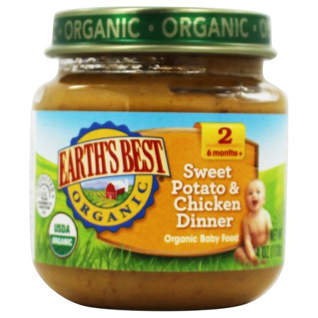 Earth's Best Baby Foods Baby Sweet Pot/Chicken (12x4OZ )