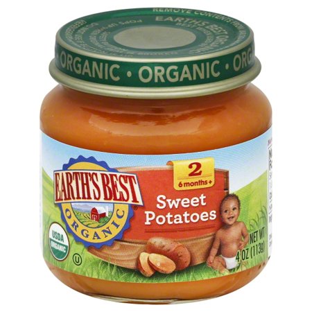 Earth's Best Baby Foods Baby Sweet Potatoes (12x4OZ )