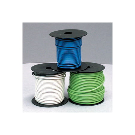 WIRE SPOOL  PRIMARY 14 GAUGE; WHITE 1000 FT