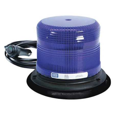 LED BEACON: PULSE II, 12-48VDC, PULSE8 FLASH, VACUUM-MAGNET MOUNT, 5IN, BLUE
