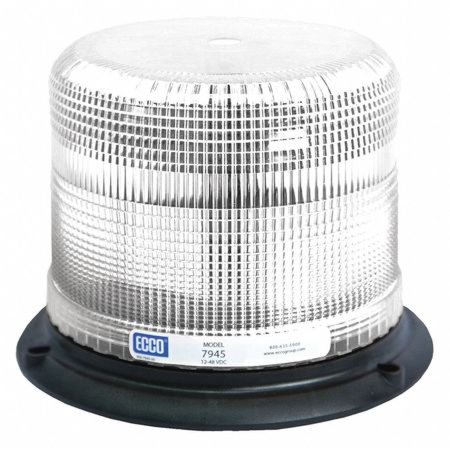 LED BEACON: PULSE II, 12VDC, PULSE8 FLASH, CLEAR