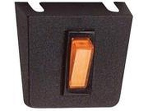 ROCKER SWITCH: 12VDC, SPST, ILLUMINATED AMBER (REQUIRES A9893 SWITCH PANEL)