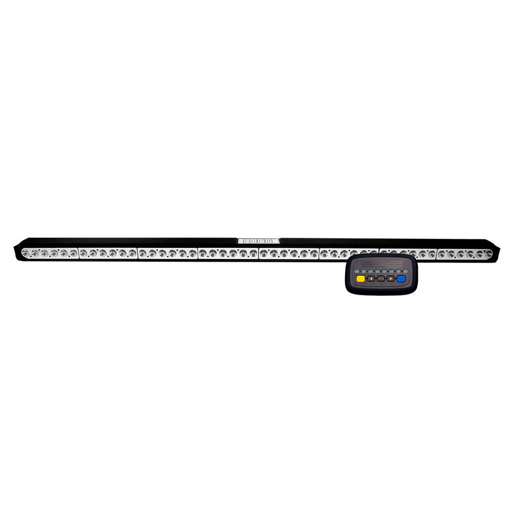 SIGNAL BAR LED SAFETY DIRECTOR 9 FLASH PATTERNS IN-CAB CONTROLLER 15FT CABLE LED 12VDC AMBER