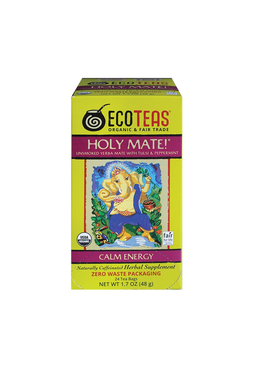 ECOTEAS Holy Mate! Tea Bags (6x24ct)