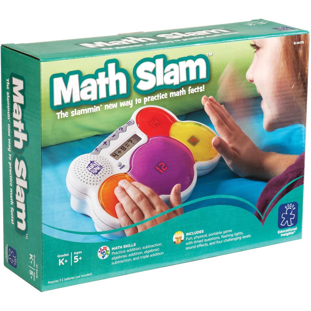 Educational Insights Math Slam Electronic Game - Video Game - Assorted