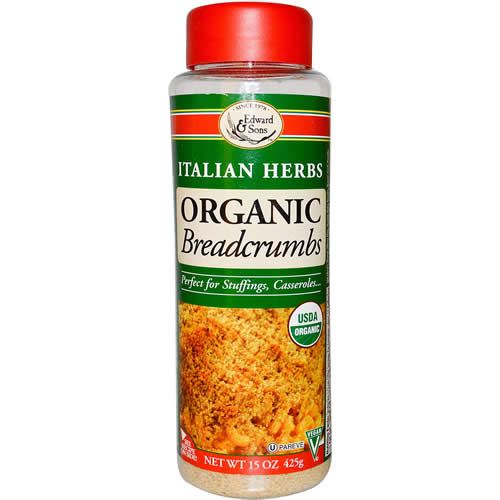 Edward & Sons Italian Herb Breadcrumbs ( 6x15 Oz)