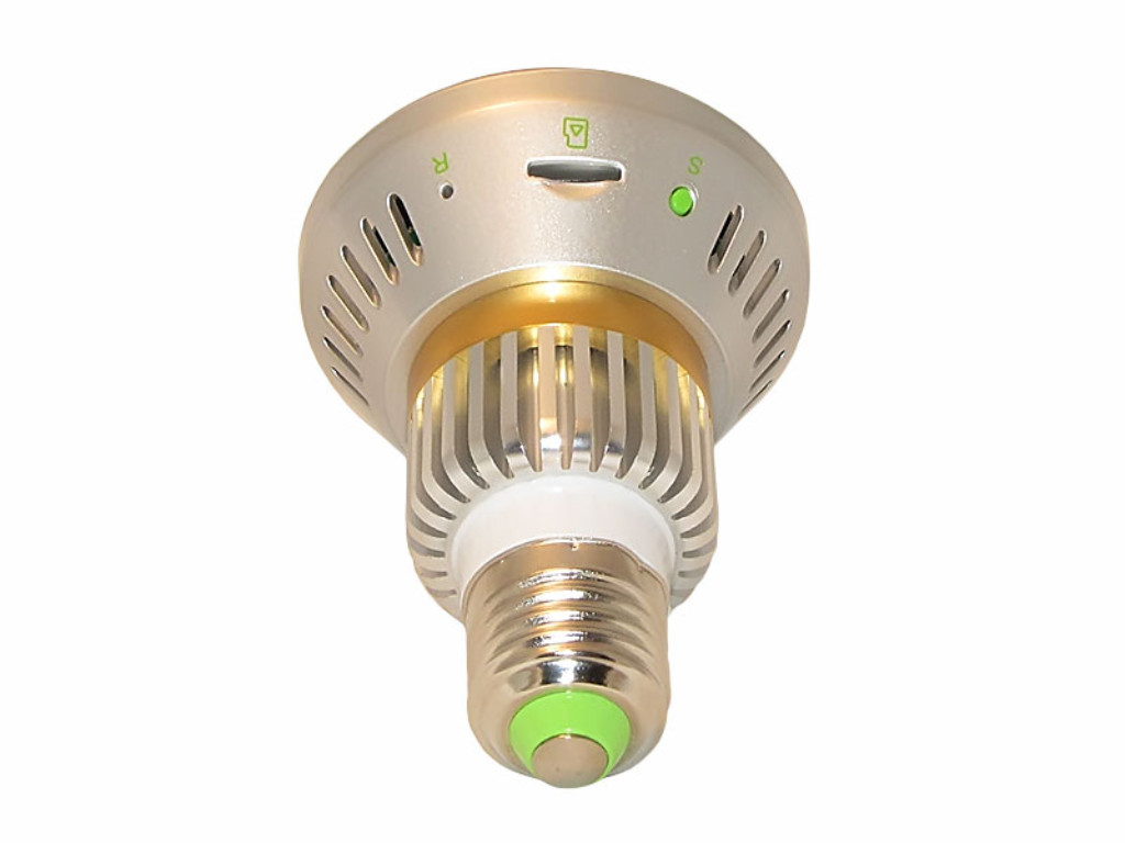 Bulb Spy Motion Detect Security CCTV Surveillance Camera + Nightvision