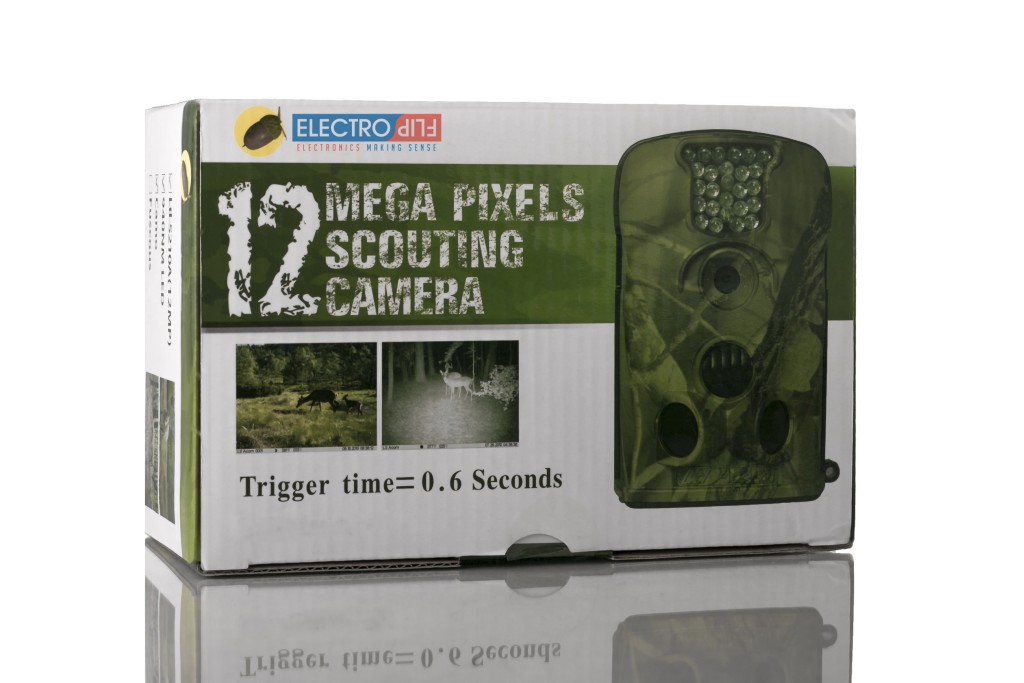 AcornTrail Hunting Camera - 8 Double A Charged for Longer Battery Use