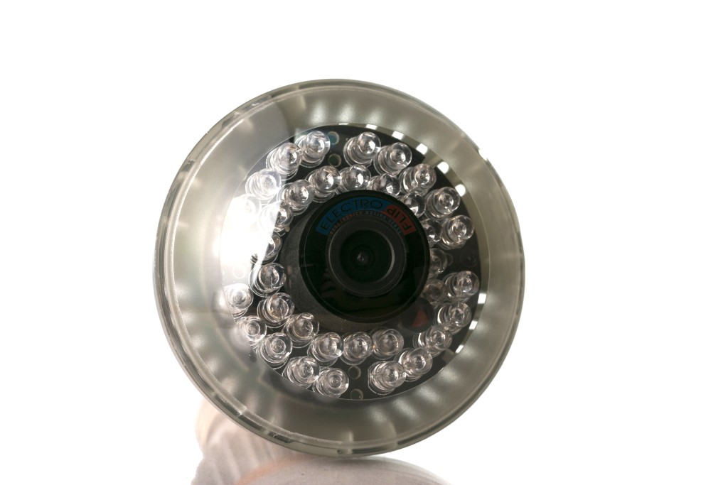 Bulb Shaped CCTV Security Nightvision Cam for Retail Store Protection