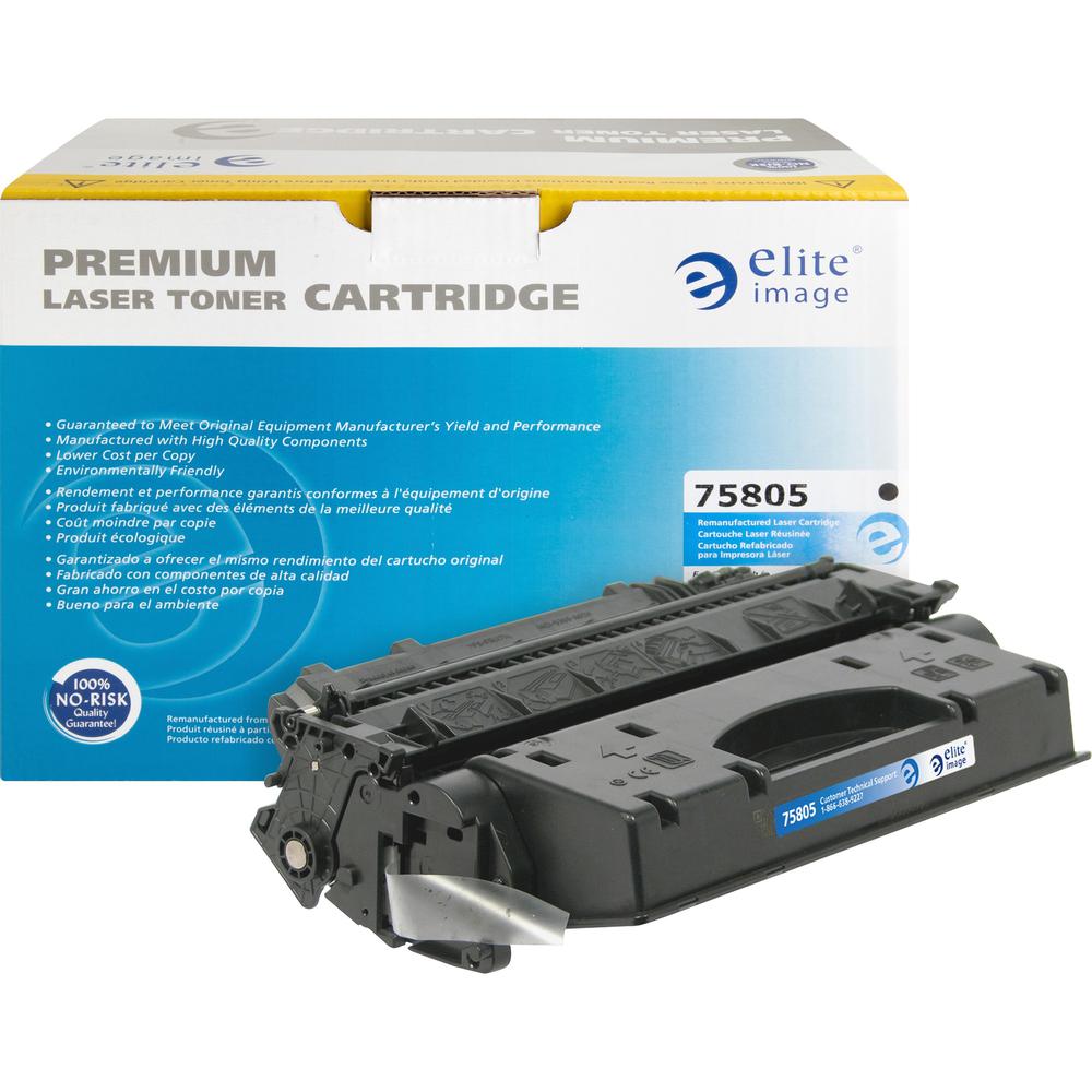 Elite Image Remanufactured High Yield Laser Toner Cartridge - Alternative for HP 80X (CF280X) - Black - 1 Each - 6900 Pages
