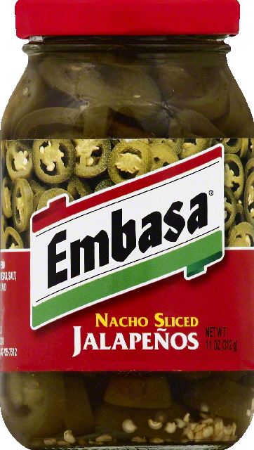 Embasa Jalapeno, Nacho Sliced (12x11 Oz)
