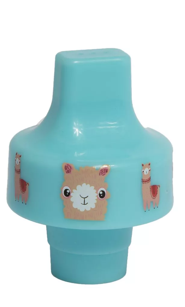 Refresh-A-Kid Universal Bottle Adapter, fits Most Water Bottles - LLAMA Sippy Top