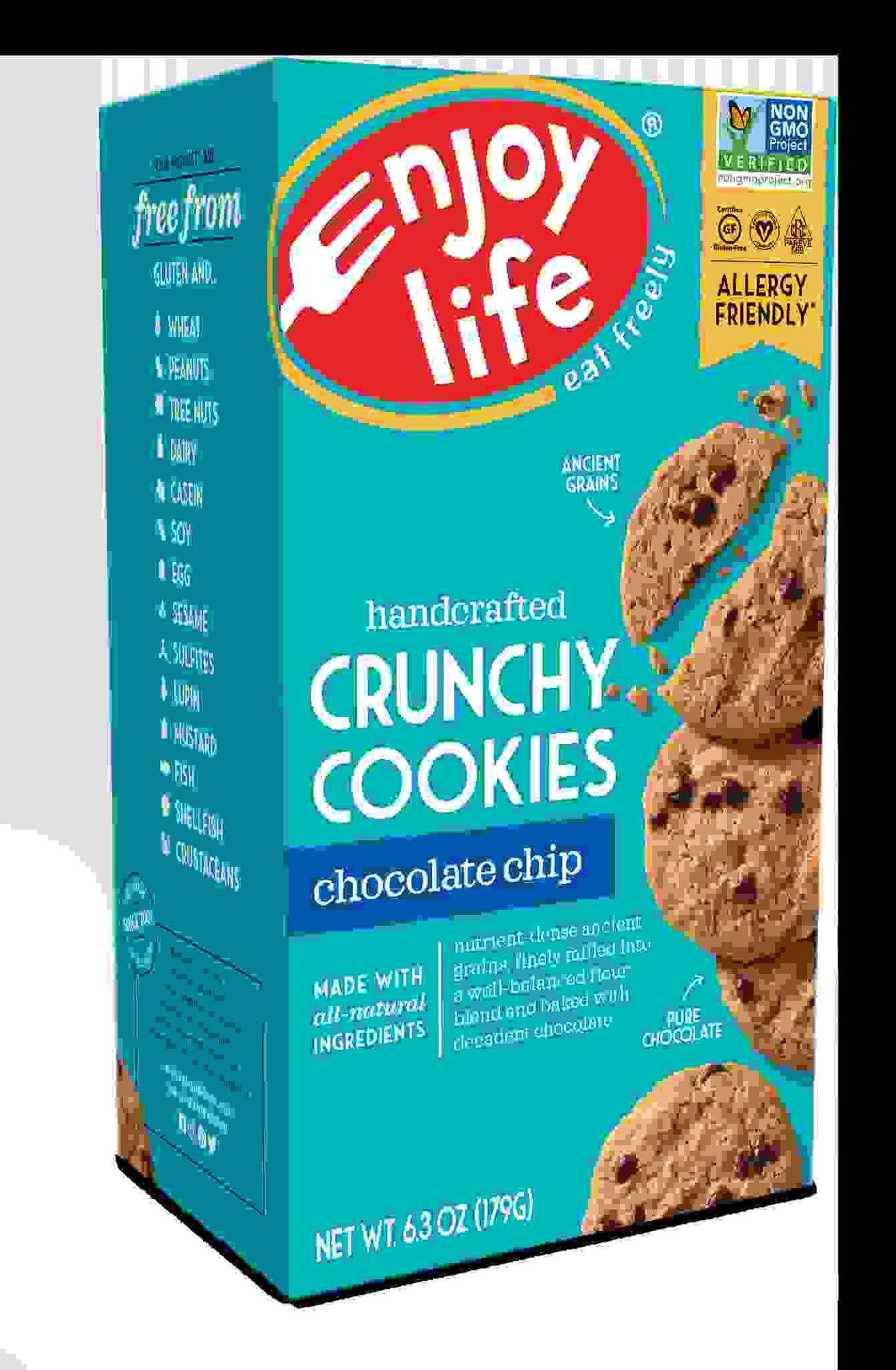 Enjoy Life Crunchy Chocolate Chip Cookies (6x7 Oz)