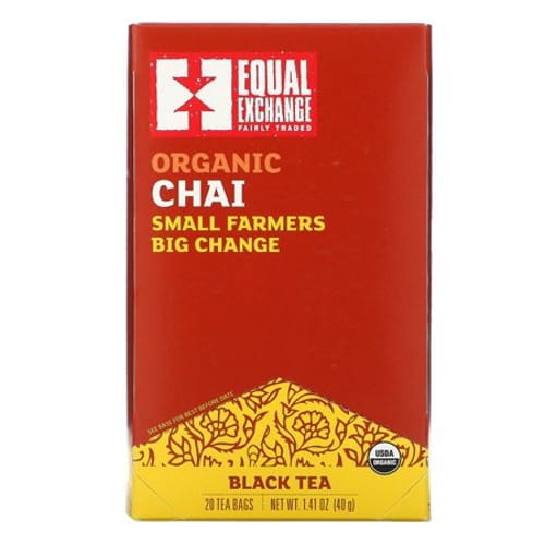 Equal Exchange Black Chai (6x20 Bag)