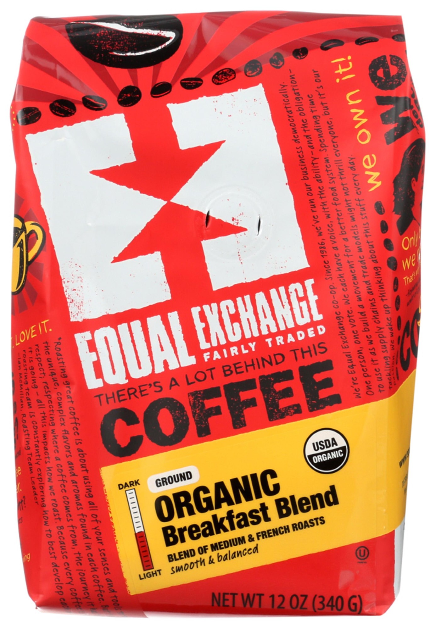 Equal Exchange Breakfast Blend Drip Coffee (6x12 Oz)