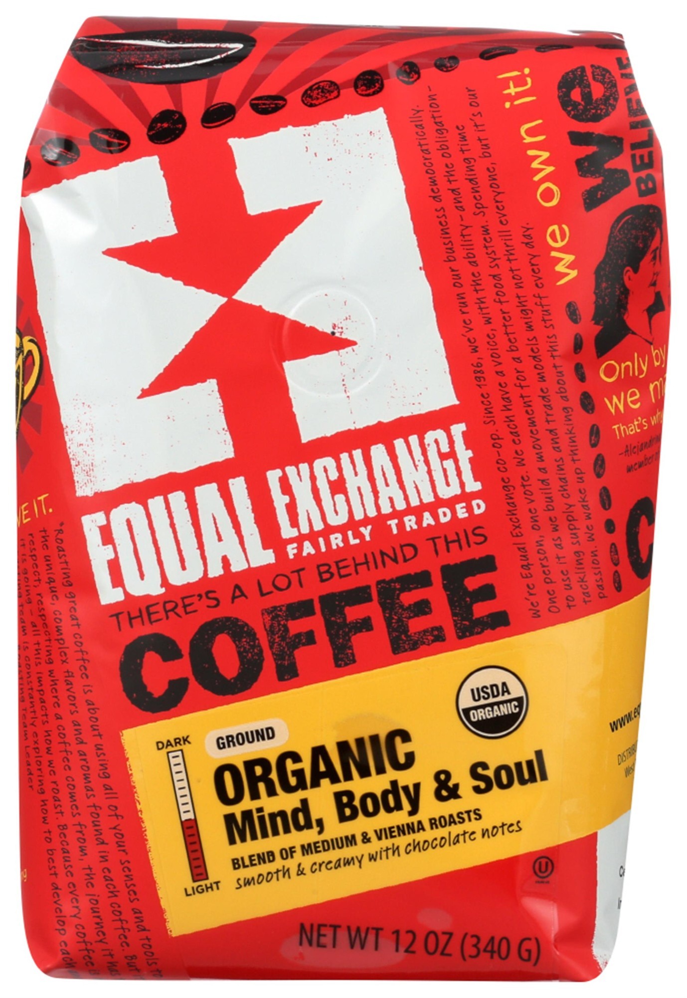 Equal Exchange Mind Body & Soul Drip Coffee (6x12 Oz)