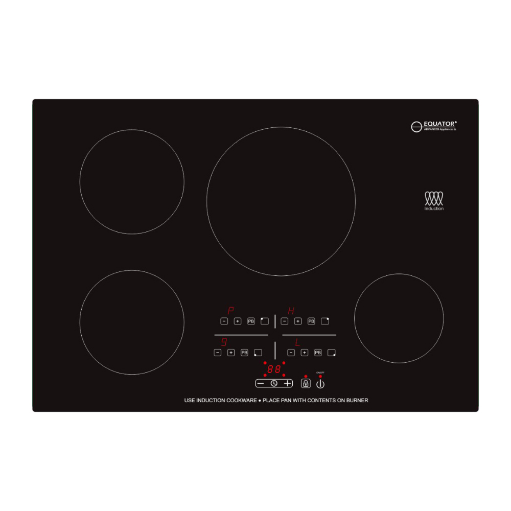 Equator 30 inch Built-in Induction Cooktop 4 Burner