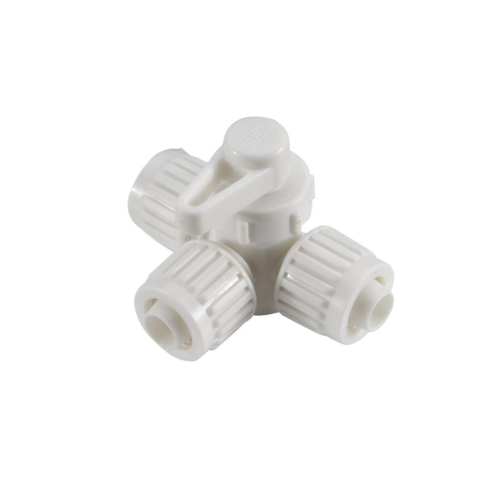 Flair-It 3-Way Valve 1/2P X 1/2Px1/2P - Barcoded