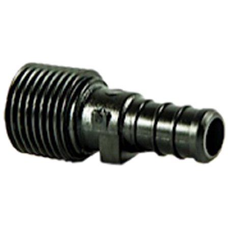 Ecopoly 1/2In X 1/2In Mpt Male Adapter - Barcoded