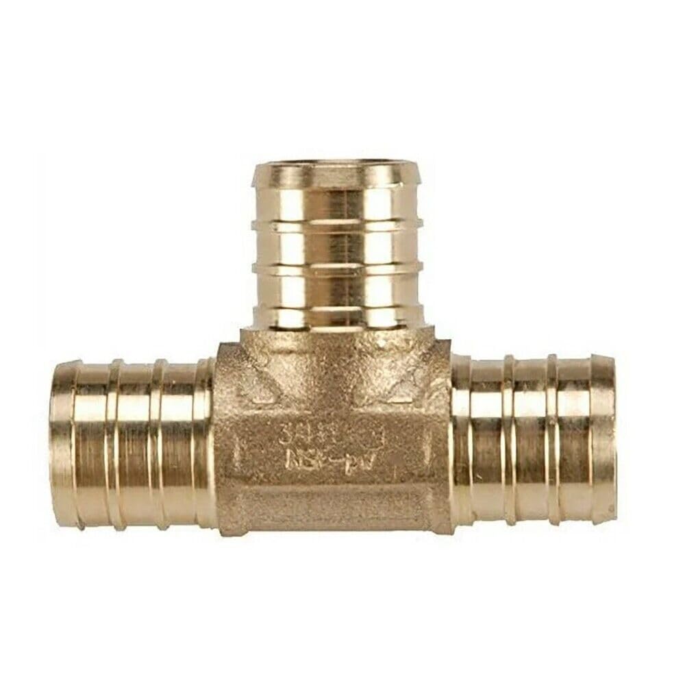 1/2IN BARB TEE BRASS