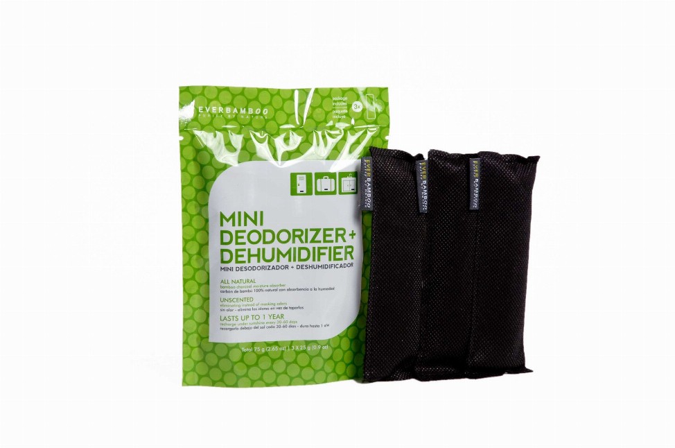 Mini Deodorizer + Dehumidifier 3-Pack