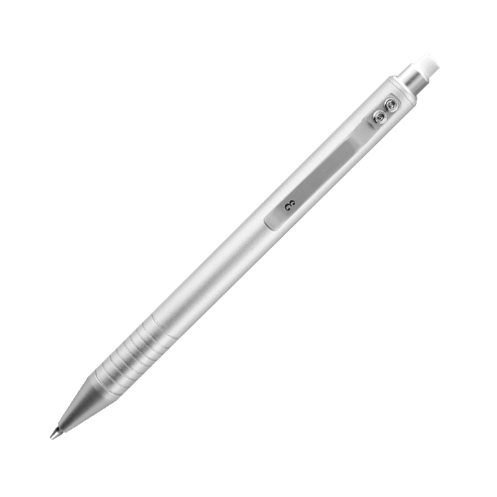 Grafton Mechanical Pencil - 145mm x 11mm Silver