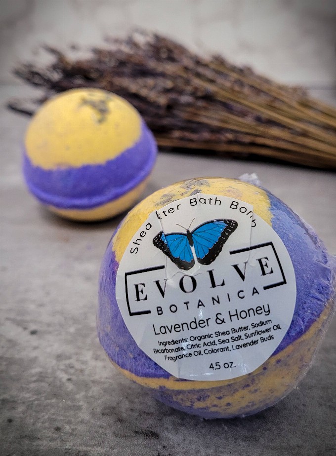Bath Bomb - Lavender Honey