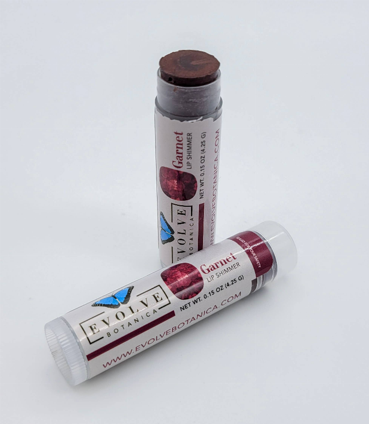 Lip Balm - Natural Shimmer Tint - Garnet