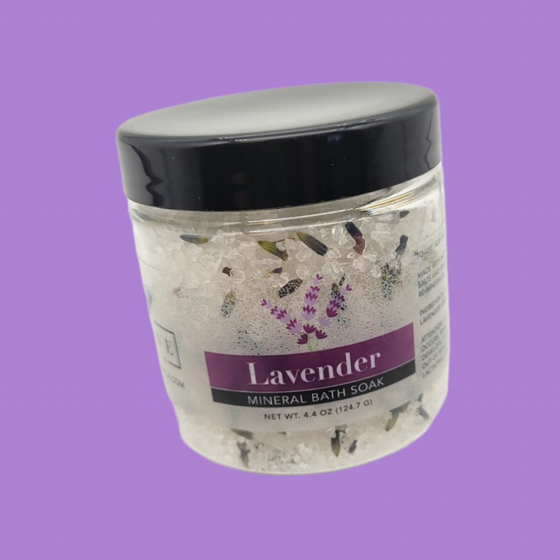 Mineral Bath Soak - Lavender (small)