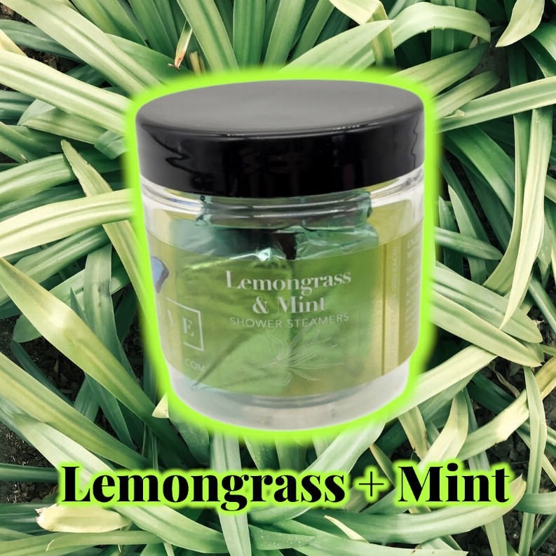 Shower Steamers - Lemongrass Mint (3 per jar)small