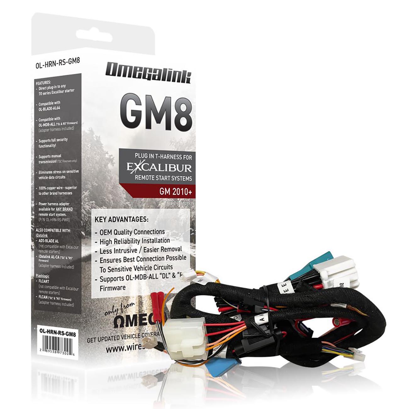 Excalibur Plug In T-Harness for Remote Start - for select GM Press To Start models (2010 - 2024)