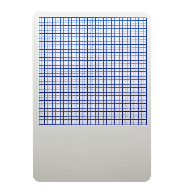1/4" Graph Dry Erase Board, 11" x 16"