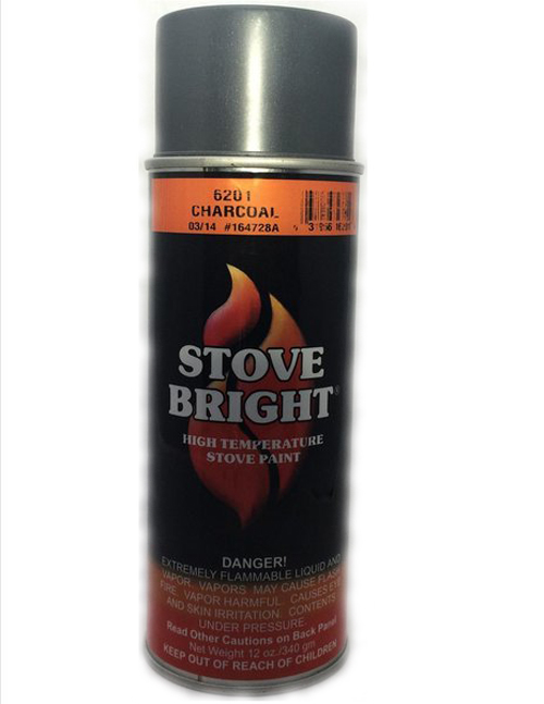 Stove Bright Charcoal Pipe High Temperature Stove Paint - 6201
