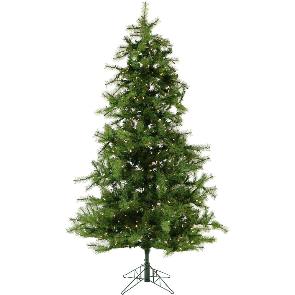 Fraser Hill Farm 6.5' Southern Peace Pine Tree, Clr LED Lght, EzConnect