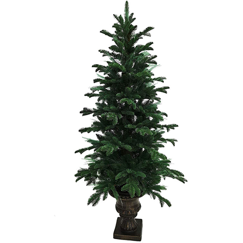 FHF 5' Potted Tree with 21 Function LED Fiber Optic Dancing Light Show
