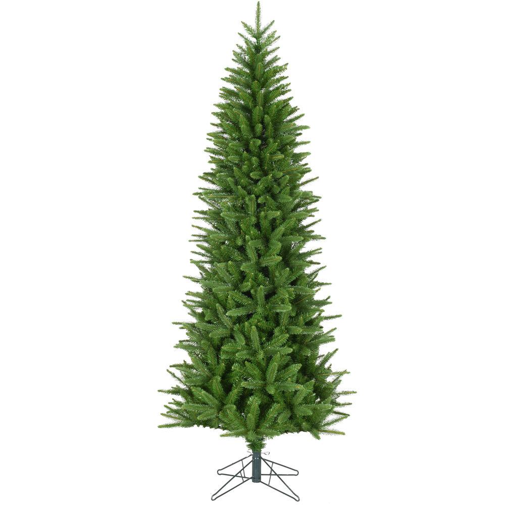 FHF 7.5' Winter Falls Slim Christmas Tree, No Lights