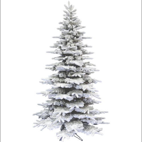 FHF 10.0' Pine Valley Snow Flocked Tree, No Lights